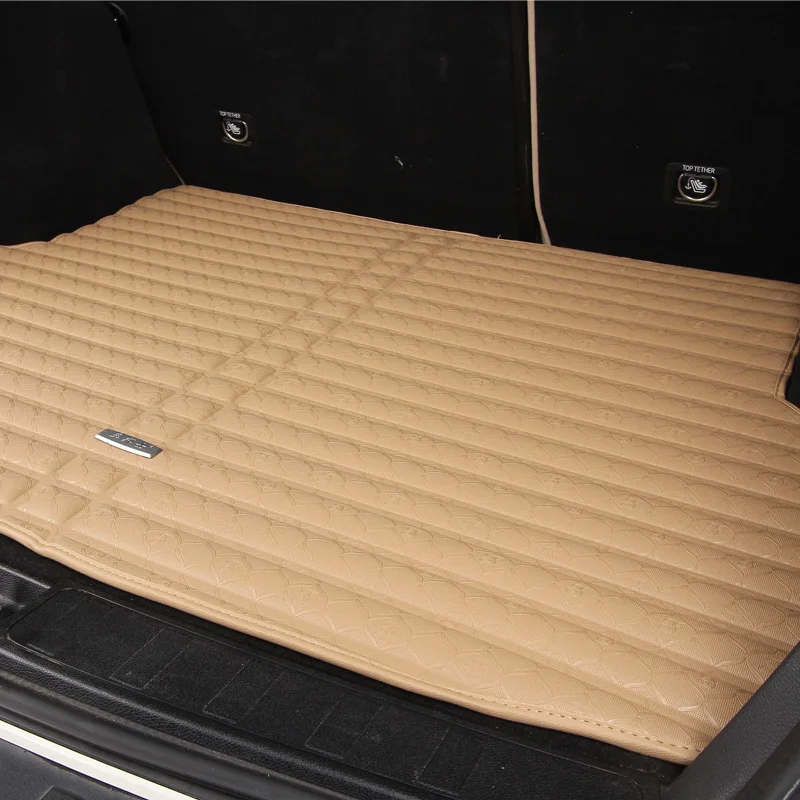 

special car trunk mats waterproof rear rugs non slip carpets for Teana /Tiida/Sylphy/ Livina/Qashqai/Trail