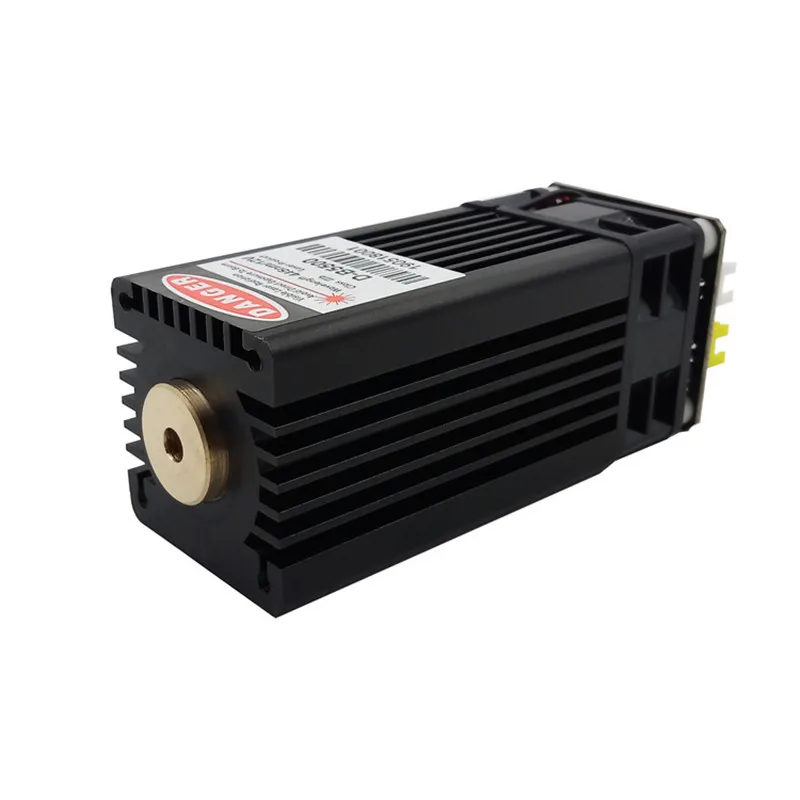

Powerful 5.5W 450nm Blue Laser Module DIY Laser Head 15000mW For CNC Laser Engraving Machine And Laser Cutter With PWM DA