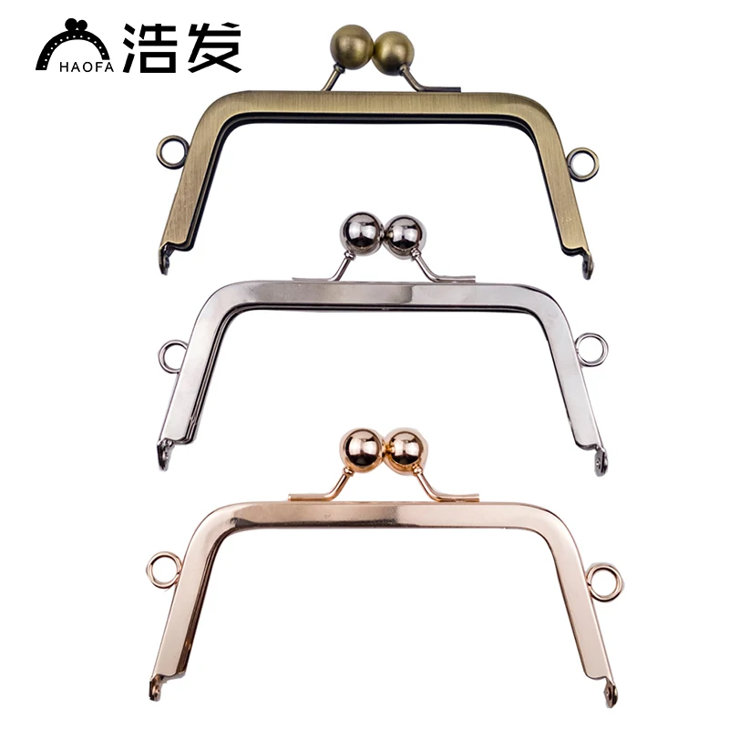 

HAOFA 5 pcs 14 CM Silver Gold Bronze Metal Coin Purse Frame DIY Handbag Accessories China Online Store Fashion Obag Purse Frame
