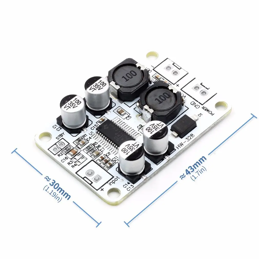Tpa3110 Pbtl Mono Digital Power Amplifier Board 30W