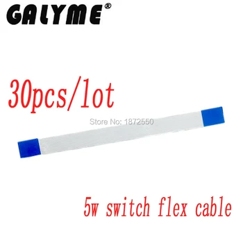 

30pcs/lot New Arrival White Color Game Consoel Repair Power Reset Switch Ribbon flex Cable for Playstation PS2 50000 5W Repair