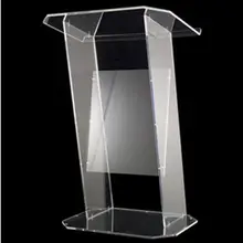 Прозрачная акриловая церковная кафедра, Современная прозрачная акриловая плексация, подиумная церковная кафедра