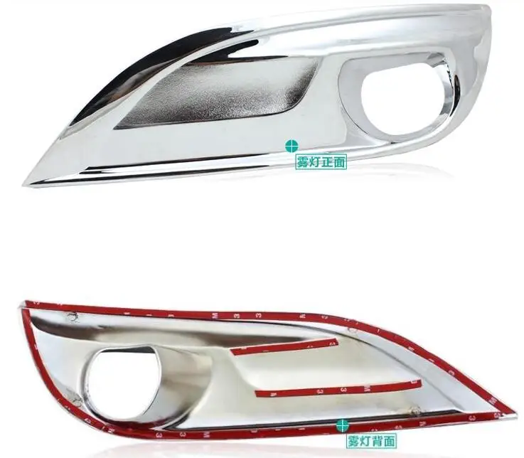 car styling case For Peugeot 308 2012 2014 high quality Chrome rear