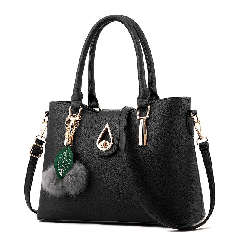 

Shunvbasha New Arrival 2018 Women Fashion Handbags Pu Leather Shoulder Lady Bags Messenger Big Leisure Handbag Leisure Handbag