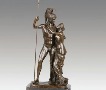 

Art Deco Sculpture Soldiers And Women Bronze Statue