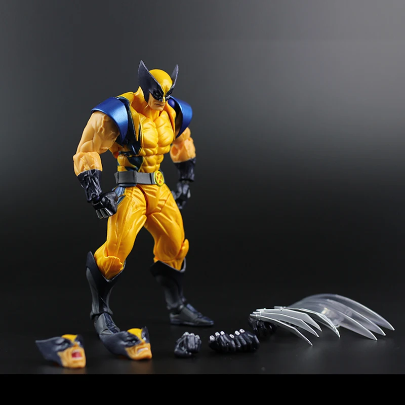 

Complex Amazing Revoltech Wolverine Action Figure X-Men Logan Movable Assemble DIY Anime Model Toy Collectibles 005