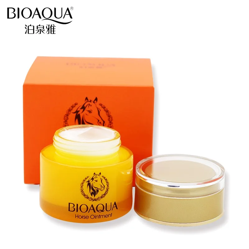 

BIOAQUA Horse Oil Skin Care Whitening Deep Hydrating Moisturizing Face Cream Anti Wrinkle Anti-Aging Face Care Day Cream 50g