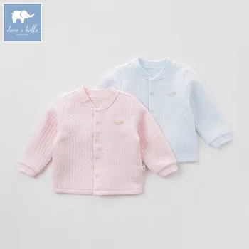 

DB6471 dave bella autumn baby unisex sleep top boys girls kids printed pajamas tops children soft undershirt