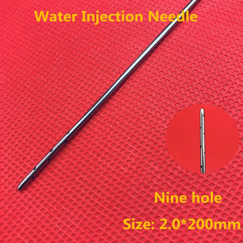 

1PCS Stainless Steel Nine hole Water Injection Needle Plastic Surgery For Aesthetic Facial Restoration