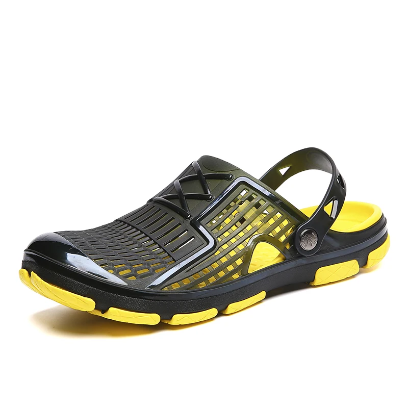 

2019 Male Water Shoes Men Sport Sandals Summer Breathable Water Men Shoes Beach Light Anti-Slip Water Sandals Men Sneakers
