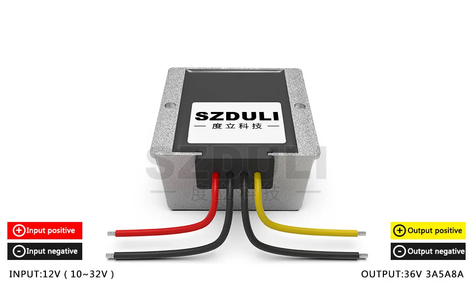 12V до 36V 3A 5A 8A DC увеличить мощность трансформатор 9~ 32V постоянного тока до 36V автомобильный трансформатор модуля преобразователя CE по ограничению на использование опасных материалов в производстве