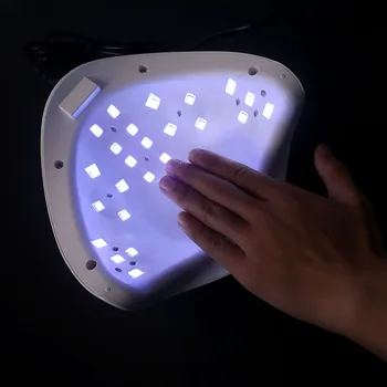 

Professional SUN5 48W 365+405nm Led UV Lamp Nail Dryer Machine Auto Sensor Fast Dryer for All Nail Curing Polish Nail Art Tool