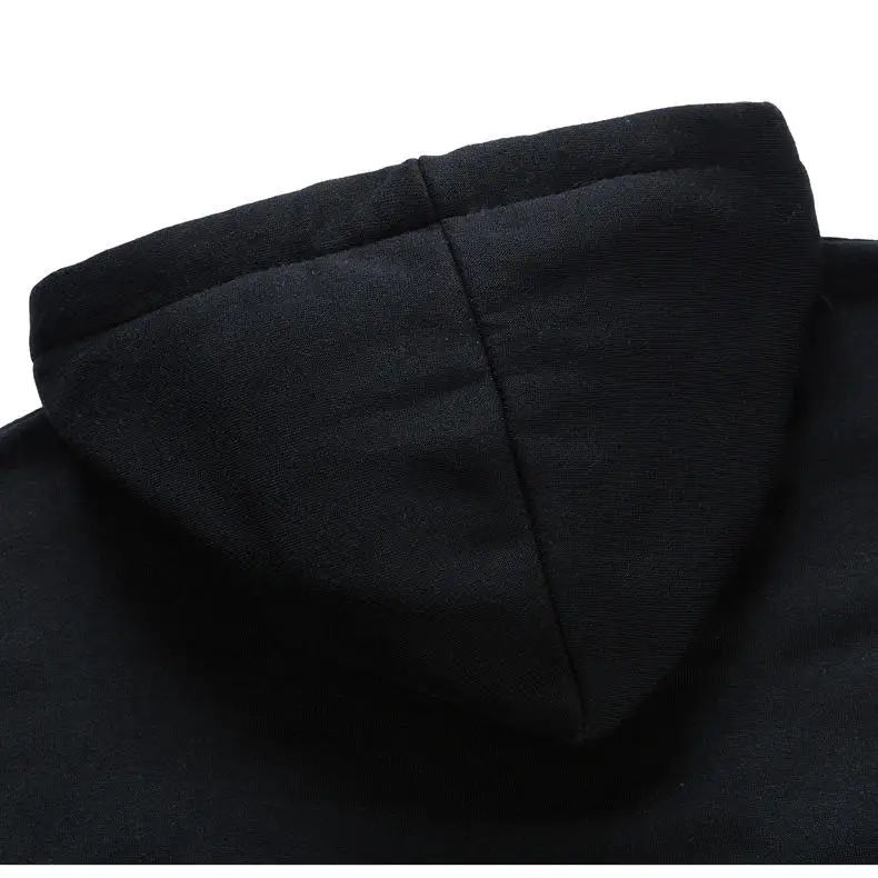 2019 Cotton Men Sets High Quality Hooded Pullover Tracksuit Male Sweatshirt Men Sportswear Suits Youth Sweatshirts+Sweatpants 08