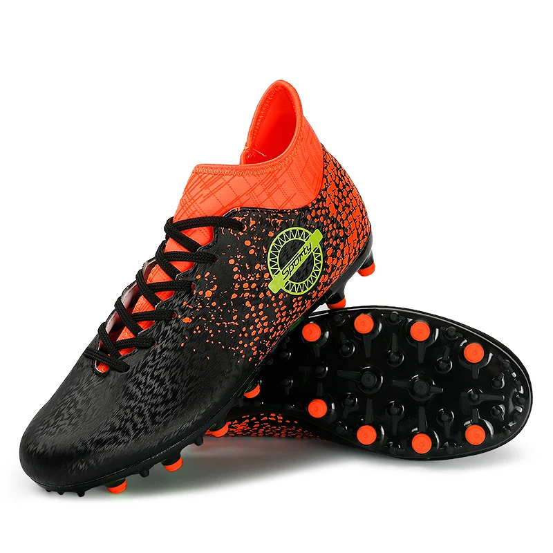 socked football boots