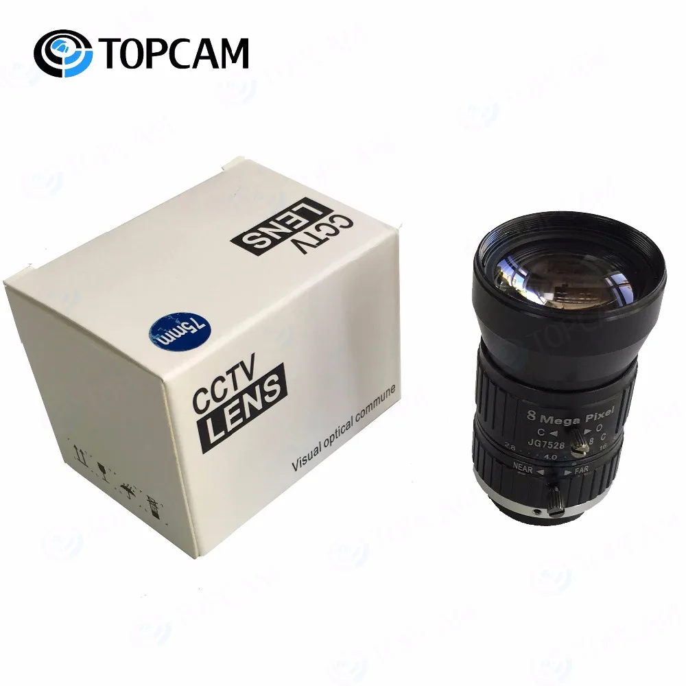 8 мегапикселей 75 мм CC TV Lens C Mount Accessories|c mount|mount cctvc mount lens |