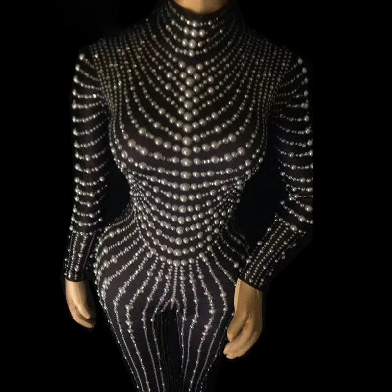 Sexy Pearls Jumpsuits