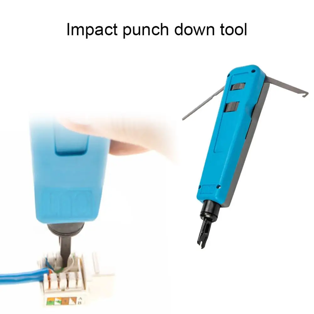 

Terminal plate crimper cover Impact punch down tool 110 / 66 network wire cable cat5e cat6 RJ45 Terminal Insertion Tools @16