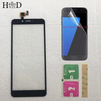 

Touch Screen Panel For Doogee X60L Front Glass Touchscreen Sensor Digitizer Panel 5.5'' Mobile Phone + Protector Film 3M Glue