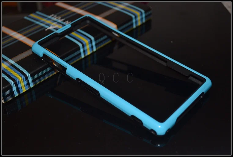 В продаже! Гибридная мягкая резиновая защитная рамка ТПУ бампер для sony Xperia Z2 D6502