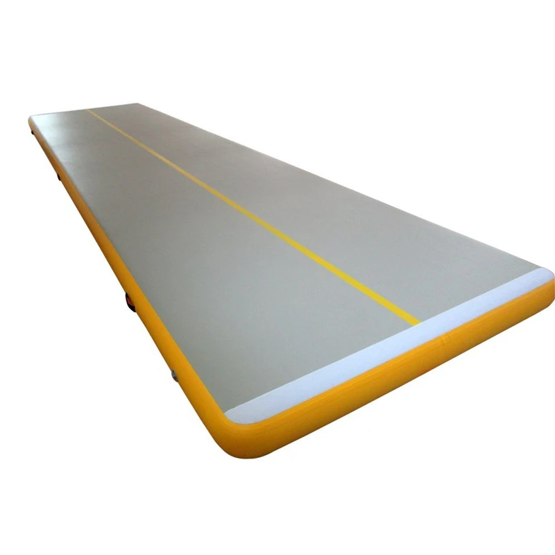 Free Shipping 6m Durable Folding Gym Training Inflatable Air Floor