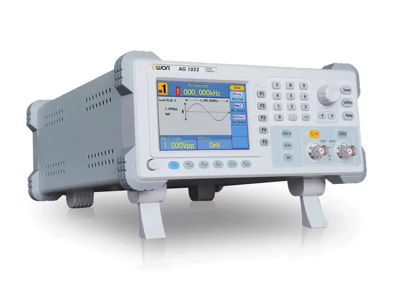 OWON AG1012 DDS Arbitrary Waveform function Generator 125Msa/S 10M FM vs Rigol Wholesale Tools
