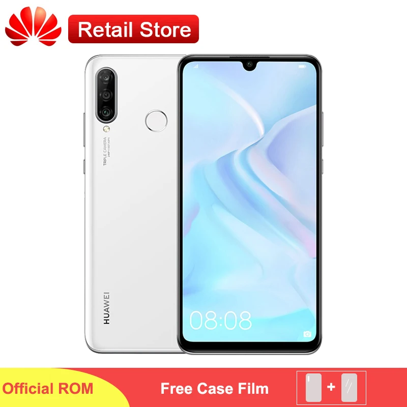 HUAWEI P30 Lite мобильный телефон Nova 4e 4 AI камера 32 0mp селфи 6 15 &quotFHD Kirin 710 Восьмиядерный