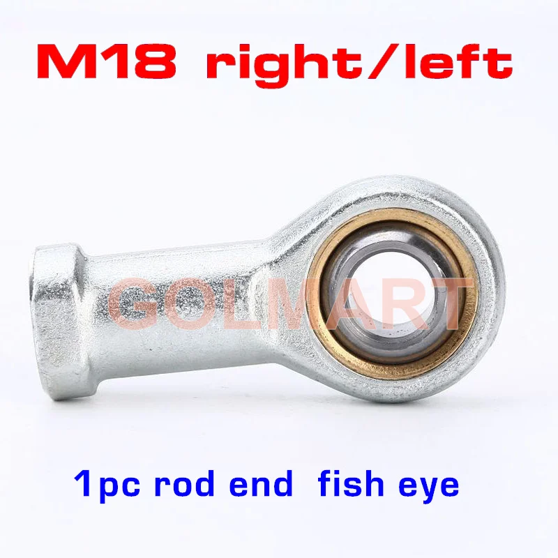 M18 Female Fish Eye Rod End Joint Bearing right hand Internal thread