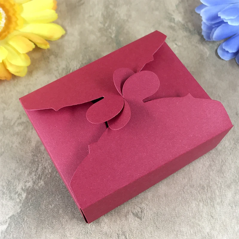 Flower Petal Cover Gift Box Maker Metal Die Cutting Dies For DIY Scrapbooking Photo Album