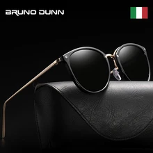 Бруно Данн, поляризационные солнцезащитные очки для женщин, фирменный дизайн, круглые солнцезащитные очки для вождения, солнцезащитные очки oculos de sol feminino lunette solei