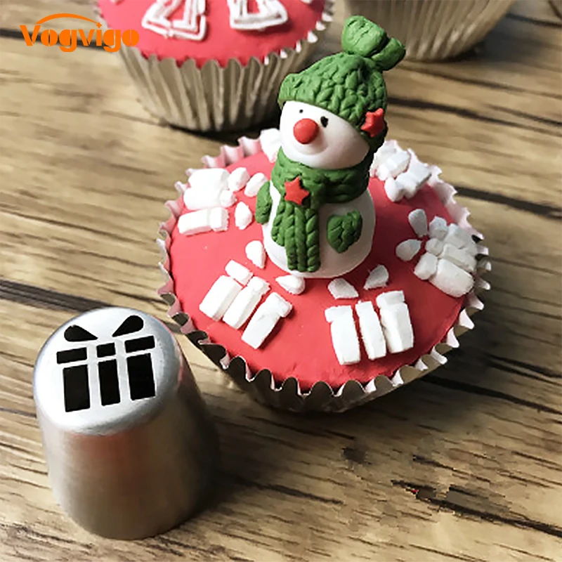 

VOGVIGO Decorating Mold Chocolate Cookie Valentine Heart Flower Fondant Cake Nozzles DIY Stainless Steel Icing Piping Nozzle