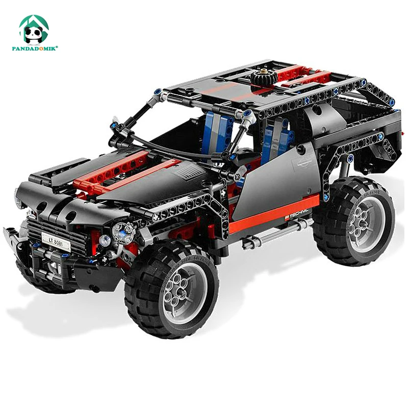 Pandadomik OffRoad Car 589Pcs Building Blocks Technic Scale Models