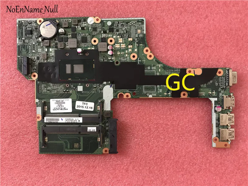 

830929-501 DA0X63MB6H1 for HP ProBook 450 G3 Notebook PC motherboard with 4405U 830929-001 830929-601 motherboard 100% tested
