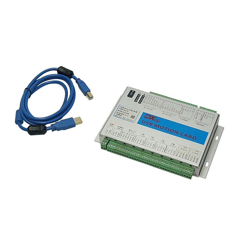 

USB Port 2MHz Mach4 CNC Motion Control Card 3 4 6 axis Engraving Machine Wood Router Breakout Board MK3 MK4 MK6 Controller