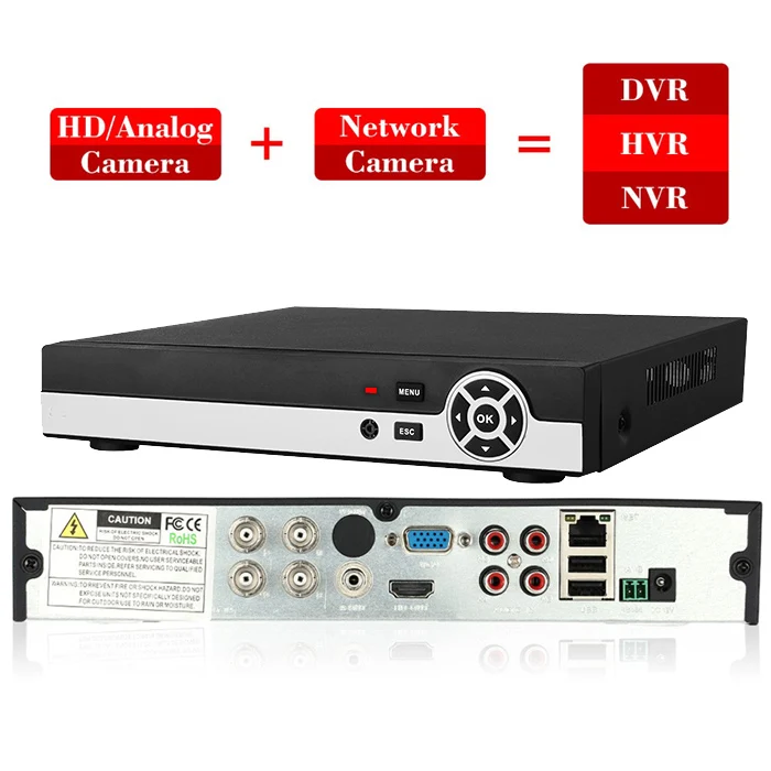 720 P HD Крытый ИК охранных Камера Системы 4CH HDMI AHD DVR CCTV комплект видеонаблюдения
