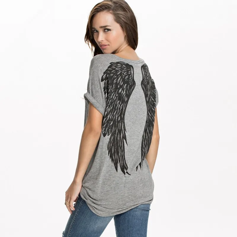 

Women T Shirt Fashion Print Loose T shirt Summer 2019 Short Sleeve Lager Size Tops Tees T-shirt Blusa S-XXL feminine Sexy tshirt