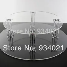 Круглая Подвеска c кристаллами “2 яруса акриловая подставка для торта, простой, подставка для торта