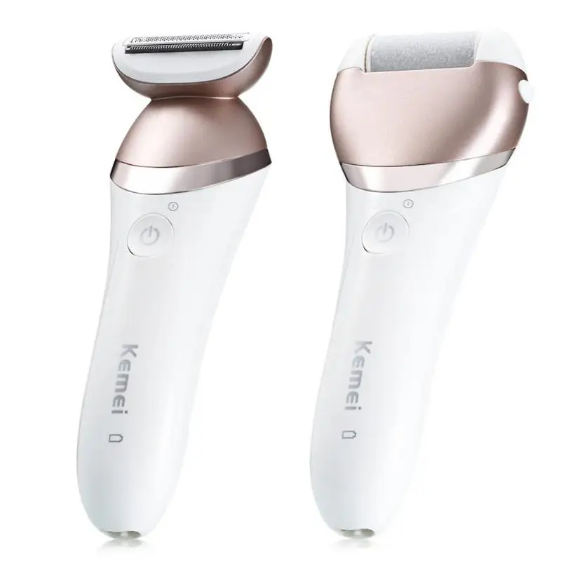 Kemei KM-8001 электрический эпилятор 5 в 1 перезаряжаемая Бритва для удаления волос Регулируемый прибор для бритья