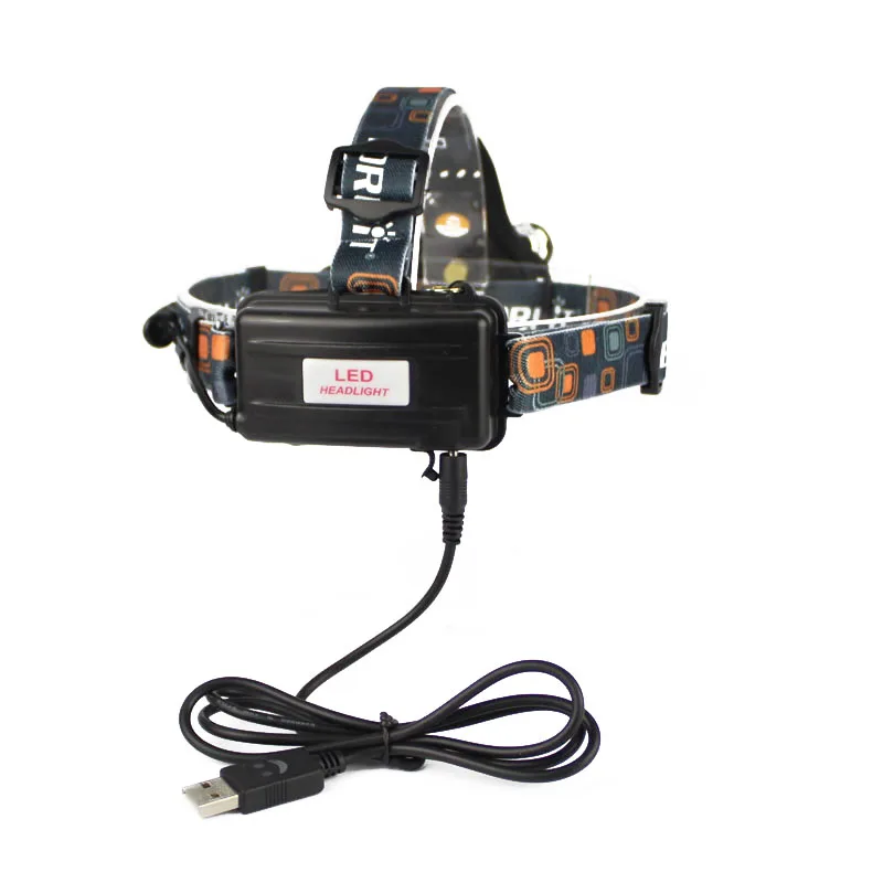 Boruit 6000LM 3x XM L T6 LED Stirnlampe Kopflampe 2x18650 аккумуляторная батарея Авто USB EU Ladegerat Кемпинг