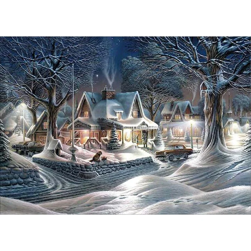 5D DIY Diamond Painting Home Hanging Decor Full Diamond Covered