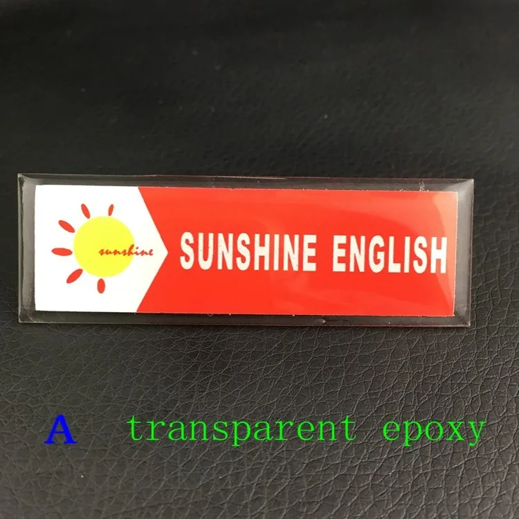 20pcs custom reusable name badge with magnet employee personalized magnetic name tag with acrylic plate (3)
