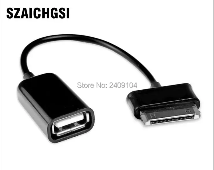 SZAICHGSI USB OTG кабель преобразователь шнур адаптера для Samsung Galaxy Tab 2 Note N8000 P3110 P5100 P7510