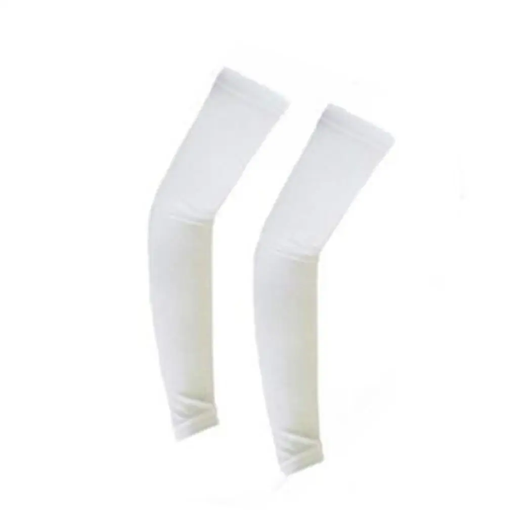 

1 Pair Cooling Sun Protection Arm Sleeves Hand Wash, Line Dry Cover Basketball Cycling Outdoor Sport