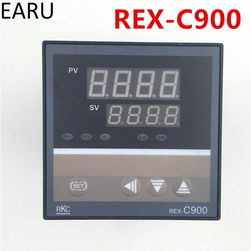 RKC PID контроллер температуры REX-C900 Универсальный вход мульти-вход SSR релейный выход 96*96 мм термостат обычный