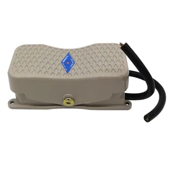 

YDT1-20 aluminum case foot switch treadle pedal power switch forward and reverse switch with two wires