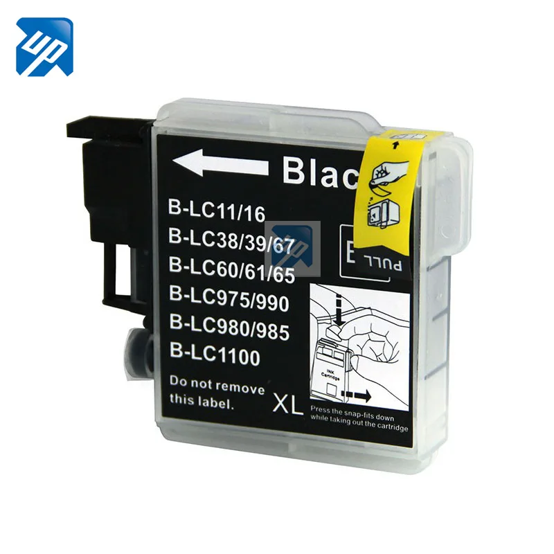 4 x LC11 LC16 LC38 LC985 LC975 LC67 LC1100 LC980 совместимый чернильный картридж для принтера brother dcp