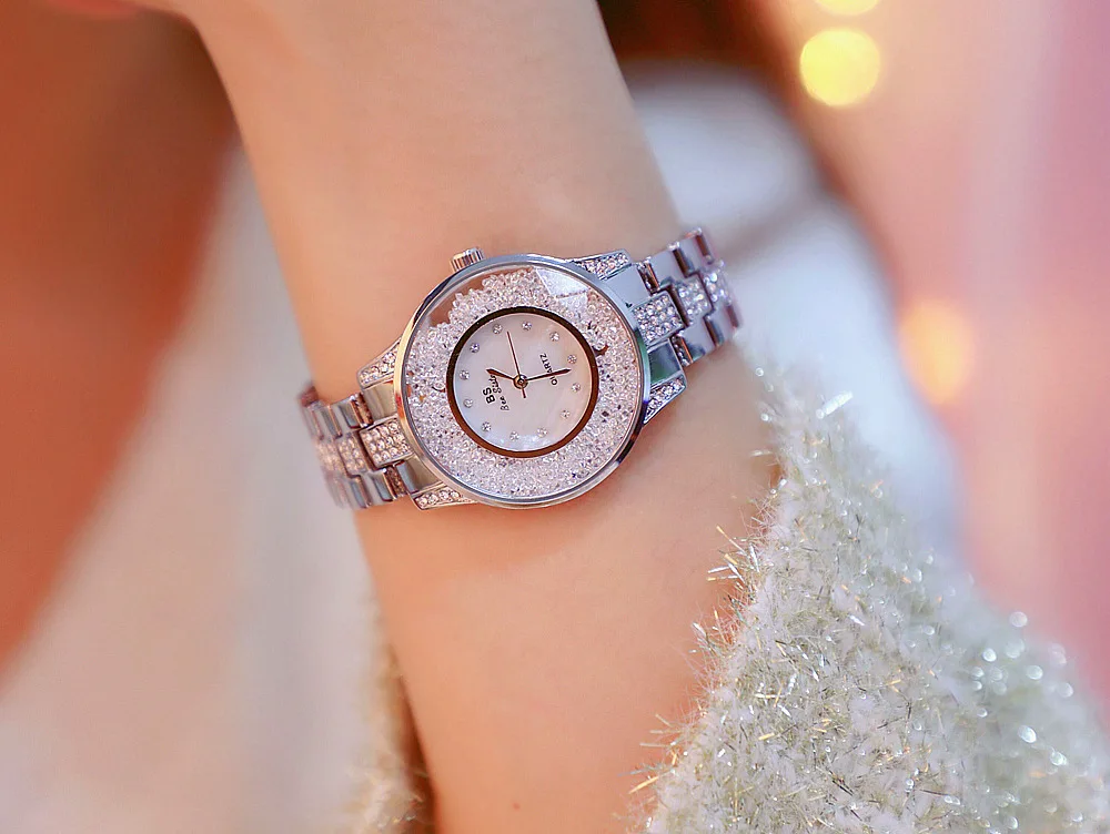 Роскошные женские часы с кристаллами, ЖЕНСКИЕ НАРЯДНЫЕ часы, браслет из нержавеющей стали, стразы, бриллианты, наручные часы, relogio feminino