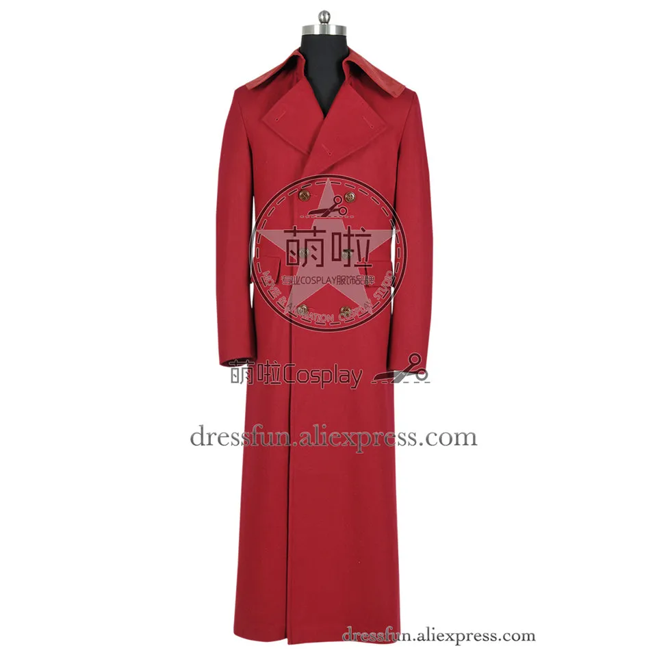 Who Buy Doctor The 4th Fourth Dr Tom Baker Cosplay Costume Trench Coat Jacket