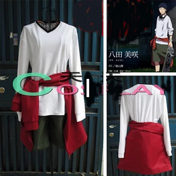 Hot Sell!K Project Yata Misaki Anime Cosplay Costume Full Set XS XL