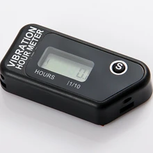 Rl-hm016b цифровой Беспроводной вибрации счетчика сбрасываемый метр для Мотоцикл ATV Байк Газонокосилки машины оборудование