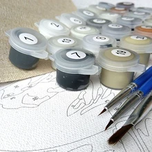 SDFC-Бескаркасный зеленый лист самодельная картина маслом цифровые настенные картины для раскраски картины для гостиной 40x50 см